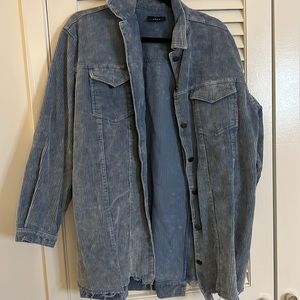 Vici Distressed Corduroy Jacket